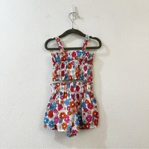 Lucky Jade Dazzling Daisies Short and Tank Set Size 2/3T New